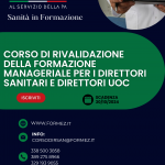 Corso di Rivalutazione della Formazione manageriale per Direttori sanitari aziendali e Direttori di Unità Operativa Complessa di Aziende ed Enti del SSR, aperte le iscrizioni 