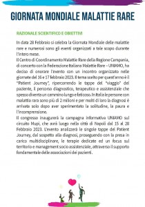 Programma Convegno Malattie Rare 16 17 Febbraio 2023